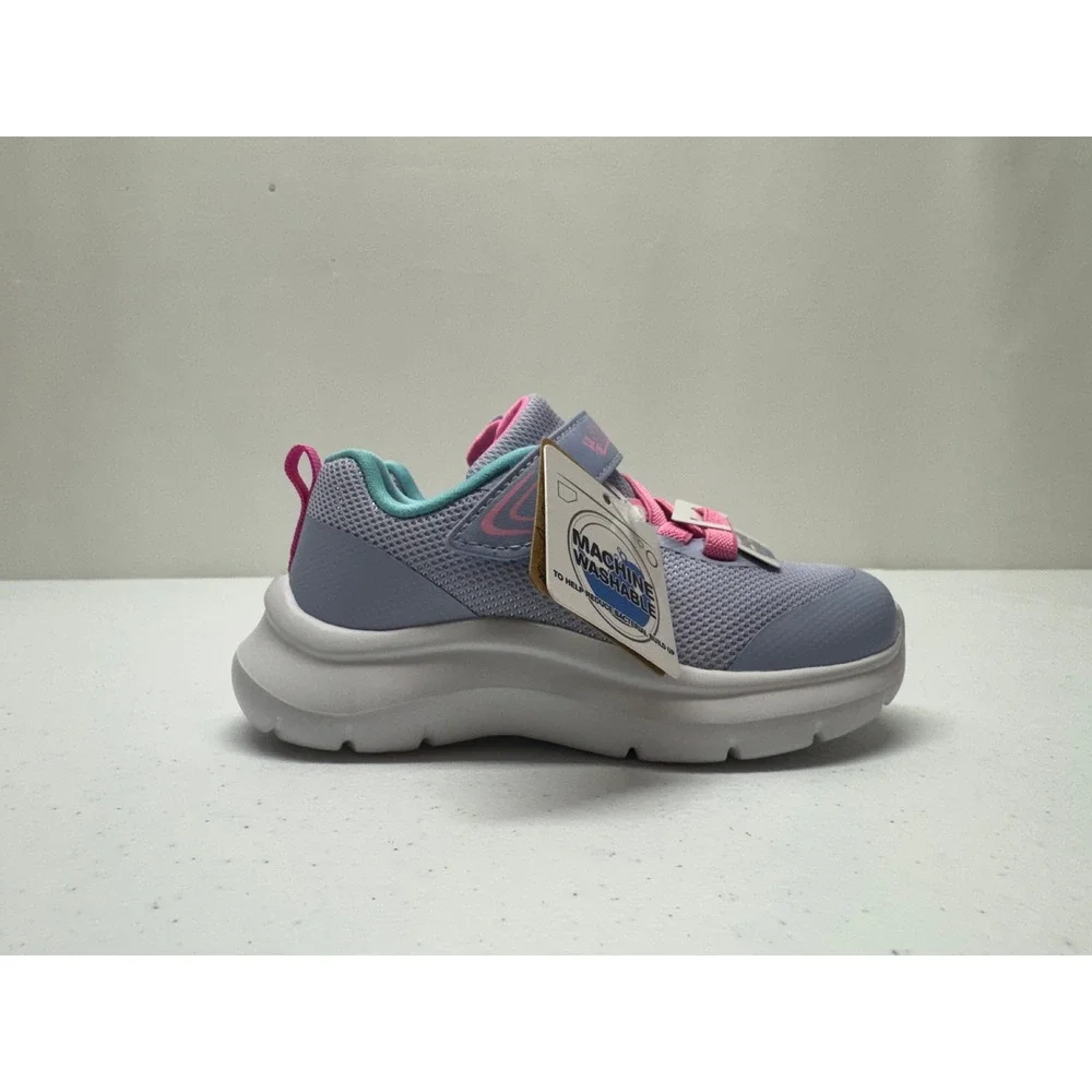 Skechers Sneakers Toddler 8 Lavender Multi Skech-Fast Playful Wishin Mesh Strap